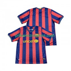 FC Barcelona 2009 Retro Koszulka Męska Domowy 2010 Krótkie Rękawy
