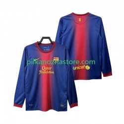 FC Barcelona 2012 2013 Retro Koszulka Męska Domowy Długie Rękawy