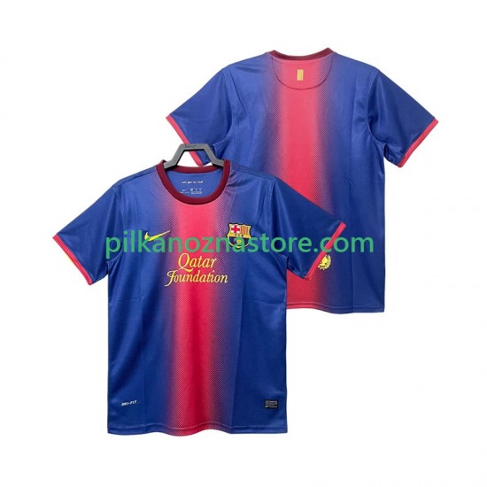 FC Barcelona 2012 2013 Retro Koszulka Męska Domowy Krótkie Rękawy