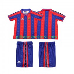 FC Barcelona dla Dzieci 1996 1997 Retro Koszulka Domowy Krótkie Rękawy
