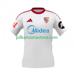 Sevilla FC Koszulka Męska Domowy 2025-2026 Krótkie Rękawy