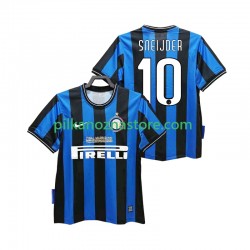 Inter Mediolan SNEIJDER 10 2009 Retro Koszulka Męska Domowy 2010 Krótkie Rękawy