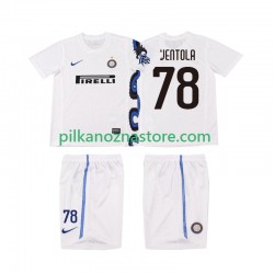 Inter Mediolan dla Dzieci VENTOLA 78 Retro Koszulka Wyjazdowy 2011 2010 Krótkie Rękawy