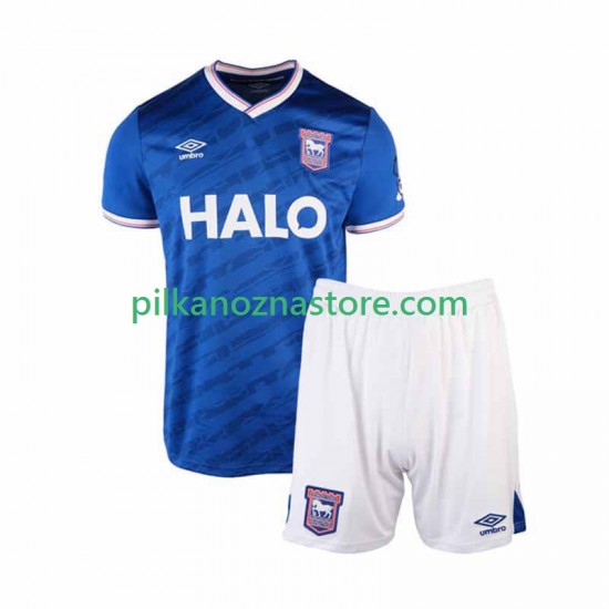 dla Dzieci Ipswich Town Koszulka Domowy 2025-2026 Krótkie Rękawy