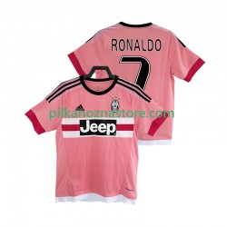 Juventus Cristiano Ronaldo 7 2016 2017 Retro Koszulka Męska Wyjazdowy Krótkie Rękawy