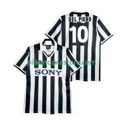 Juventus DEL PIERO 10 1995 1996 Retro Koszulka Męska Domowy Krótkie Rękawy