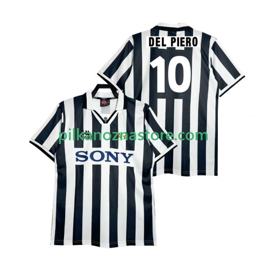 Juventus DEL PIERO 10 1995 1996 Retro Koszulka Męska Domowy Krótkie Rękawy