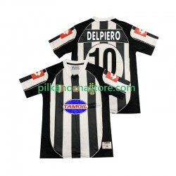 Juventus DEL PIERO 10 2003 Retro Koszulka Męska Domowy 2002 Krótkie Rękawy