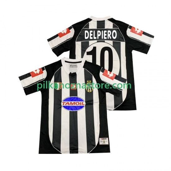 Juventus DEL PIERO 10 2003 Retro Koszulka Męska Domowy 2002 Krótkie Rękawy