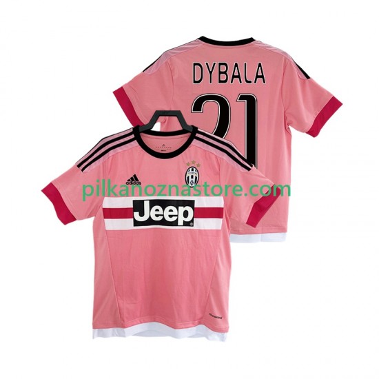 Juventus DYBALA 21 2016 2017 Retro Koszulka Męska Wyjazdowy Krótkie Rękawy