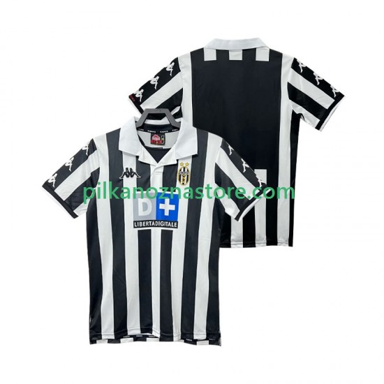 Juventus 2000 Retro Koszulka Męska Domowy 1999 Krótkie Rękawy