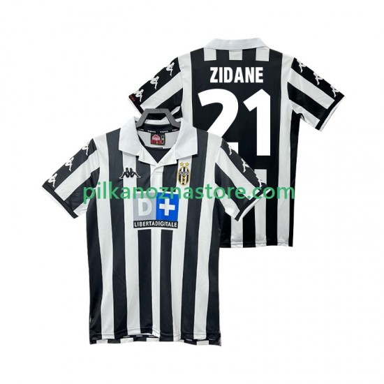 Juventus ZIDANE 21 2000 Retro Koszulka Męska Domowy 1999 Krótkie Rękawy