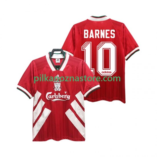 Liverpool BARNES 10 1993 1995 Retro Koszulka Męska Domowy Krótkie Rękawy