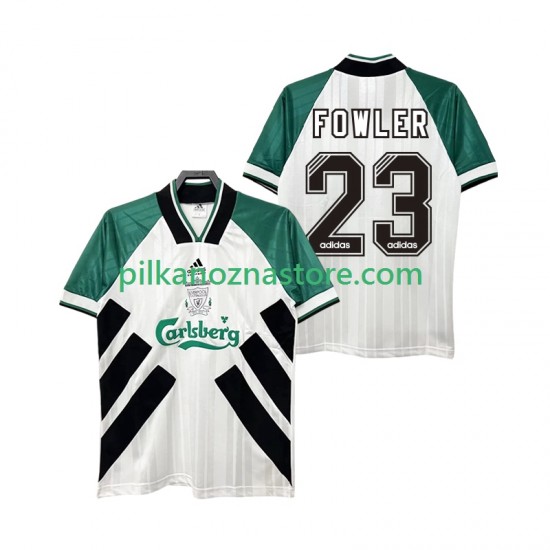 Liverpool FOWLER 23 1993 1995 Retro Koszulka Męska Wyjazdowy Krótkie Rękawy