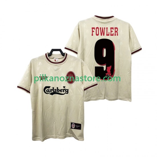 Liverpool FOWLER 9 1996 1997 Retro Koszulka Męska Wyjazdowy Krótkie Rękawy