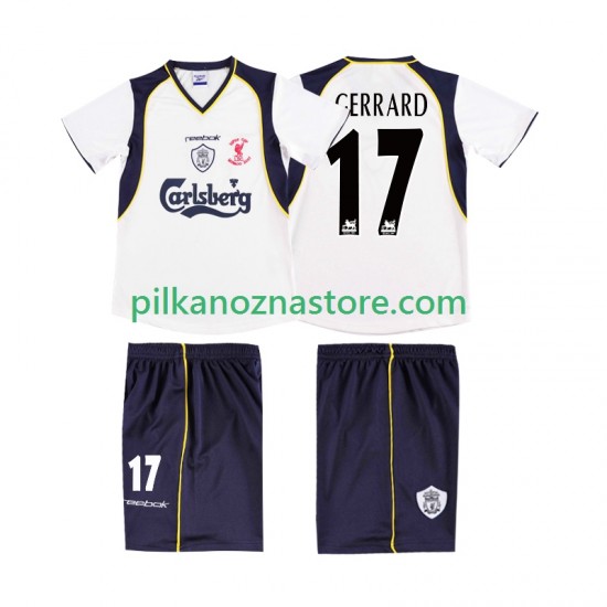 Liverpool GERRARD 17 LWP 2001 Retro Koszulka Męska Wyjazdowy 2002 Krótkie Rękawy