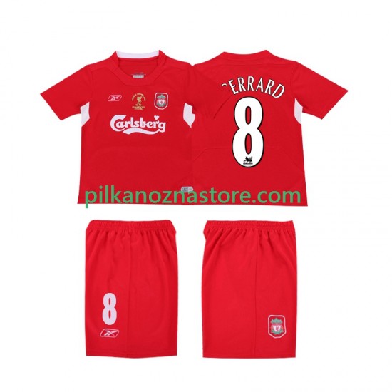 Liverpool GERRARD 8 LWP 2005 Retro Koszulka Męska Domowy 2004 Krótkie Rękawy
