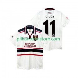 Manchester United GIGGS 11 Retro Koszulka Męska Wyjazdowy 1998 1999 Krótkie Rękawy