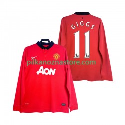 Manchester United GIGGS 11 2013 2014 Retro Koszulka Męska Domowy Długie Rękawy