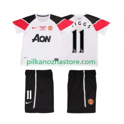 Manchester United dla Dzieci GIGGS 11 Champions League 2012 Retro Koszulka Trzeci 2011 Krótkie Rękawy