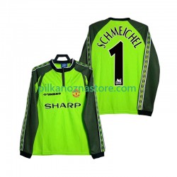 Strój Bramkarski Manchester United SCHMEICHEL 1 2000 Retro Koszulka Męska Domowy 1998 Długie Rękawy