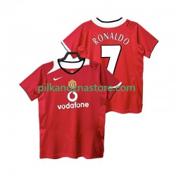 Manchester United RONALDO 7 2005 Retro Koszulka Męska Domowy 2006 Krótkie Rękawy