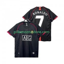 Manchester United Ronaldo 7 2007 Retro Koszulka Męska Wyjazdowy 2008 Krótkie Rękawy
