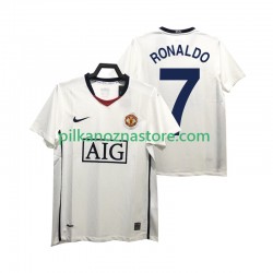 Manchester United Ronaldo 7 Premier League 2009 Retro Koszulka Męska Wyjazdowy 2008 Krótkie Rękawy