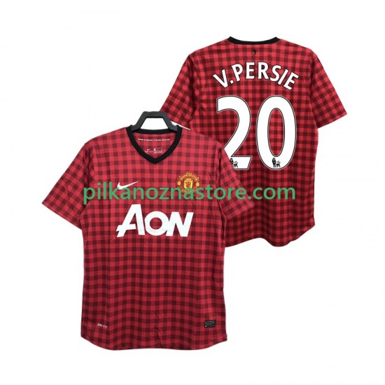 Manchester United V PERSIE 20 2012 2013 Retro Koszulka Męska Domowy Krótkie Rękawy