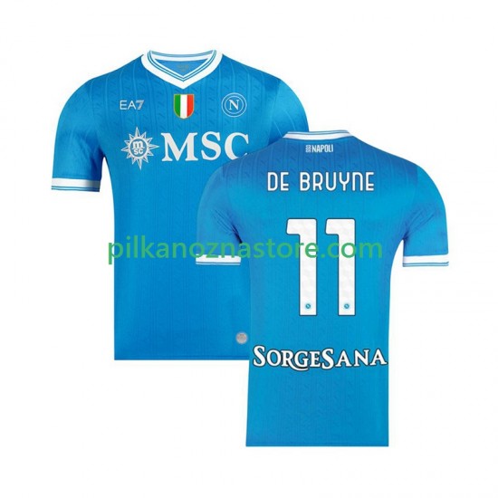 Napoli Kevin De Bruyne 11 Koszulka Męska Domowy 2025-2026 Krótkie Rękawy