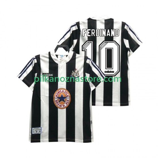 Newcastle United FERDINANE 10 1995 1997 Retro Koszulka Męska Domowy Krótkie Rękawy