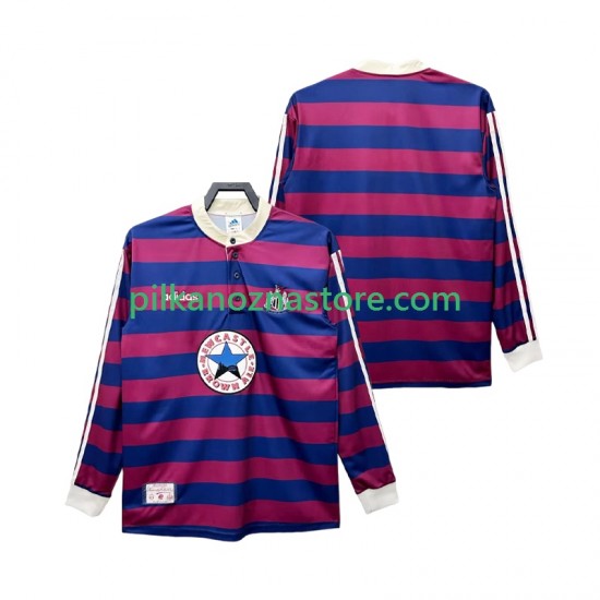 Newcastle United 1995 1997 Retro Koszulka Męska Wyjazdowy Długie Rękawy