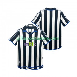 Newcastle United 2000 2001 Retro Koszulka Męska Domowy Krótkie Rękawy