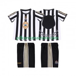 Newcastle United dla Dzieci 1997 Retro Koszulka Domowy 1999 Krótkie Rękawy