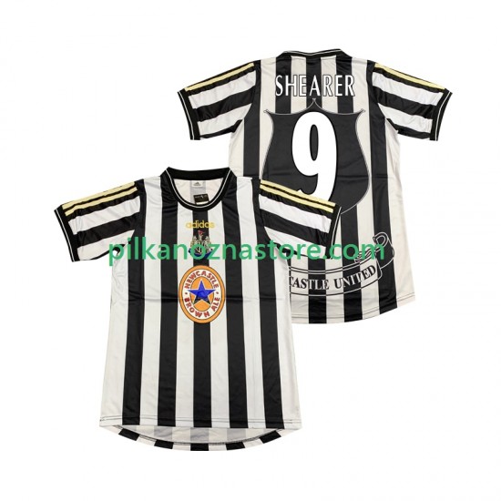Newcastle United SHEARER 9 1997 Retro Koszulka Męska Domowy 1999 Krótkie Rękawy