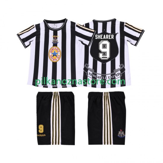 Newcastle United dla Dzieci SHEARER 9 1997 Retro Koszulka Domowy 1999 Krótkie Rękawy