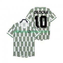 Nigeria OKOCHA 10 Retro Koszulka Męska Wyjazdowy 1994 Krótkie Rękawy