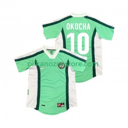 Nigeria OKOCHA 10 Retro Koszulka Męska Domowy 1998 Krótkie Rękawy