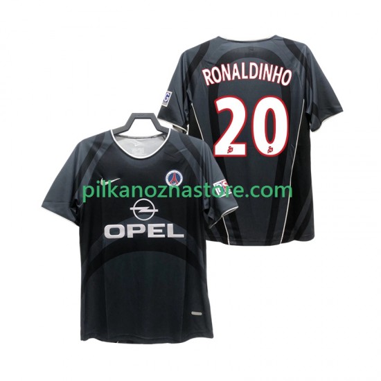 Paris Saint-Germain RONALDINHO 20 2001 Retro Koszulka Męska Trzeci 2002 Krótkie Rękawy