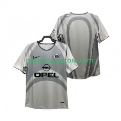Paris Saint-Germain 2001 Retro Koszulka Męska Wyjazdowy 2002 Krótkie Rękawy