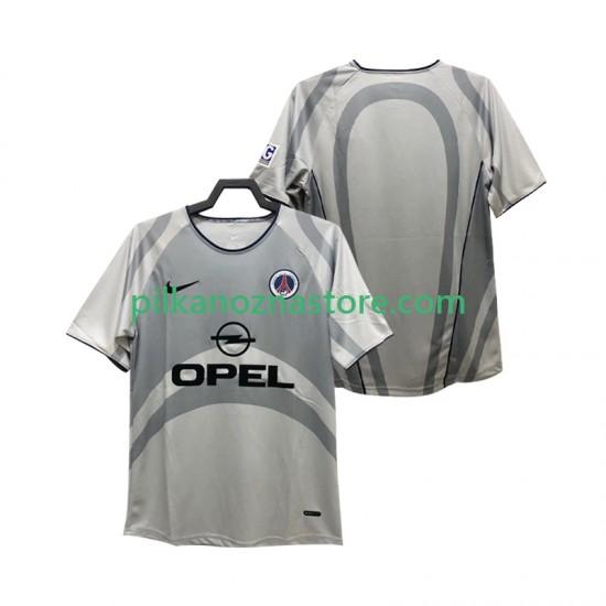 Paris Saint-Germain 2001 Retro Koszulka Męska Wyjazdowy 2002 Krótkie Rękawy