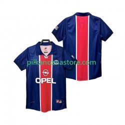 Paris Saint-Germain Retro Koszulka Męska Domowy 1998 1999 Krótkie Rękawy