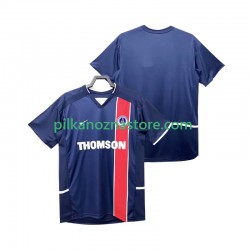 Paris Saint-Germain 2003 Retro Koszulka Męska Domowy 2002 Krótkie Rękawy