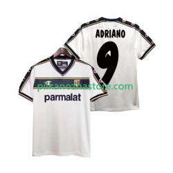 Parma ADRIANO 9 2003 Retro Koszulka Męska Wyjazdowy 2002 Krótkie Rękawy