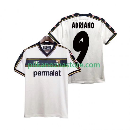 Parma ADRIANO 9 2003 Retro Koszulka Męska Wyjazdowy 2002 Krótkie Rękawy