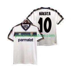 Parma NAKATA 10 2003 Retro Koszulka Męska Wyjazdowy 2002 Krótkie Rękawy