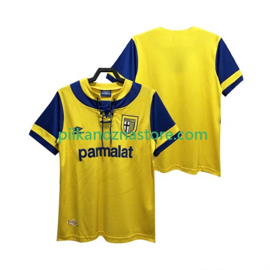 Parma 1993 1995 Retro Koszulka Męska Wyjazdowy Krótkie Rękawy
