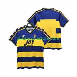 Parma 2001 Retro Koszulka Męska Domowy 2002 Krótkie Rękawy