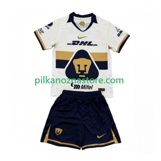 Pumas UNAM dla Dzieci Koszulka Domowy 2025-2026 Krótkie Rękawy