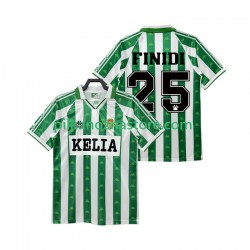 Real Betis FINIDI 25 1995 1996 Retro Koszulka Męska Domowy Krótkie Rękawy